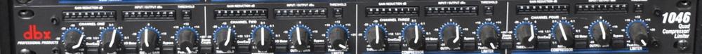 DBX 1046 QUAD COMPRESSOR / LIMITER