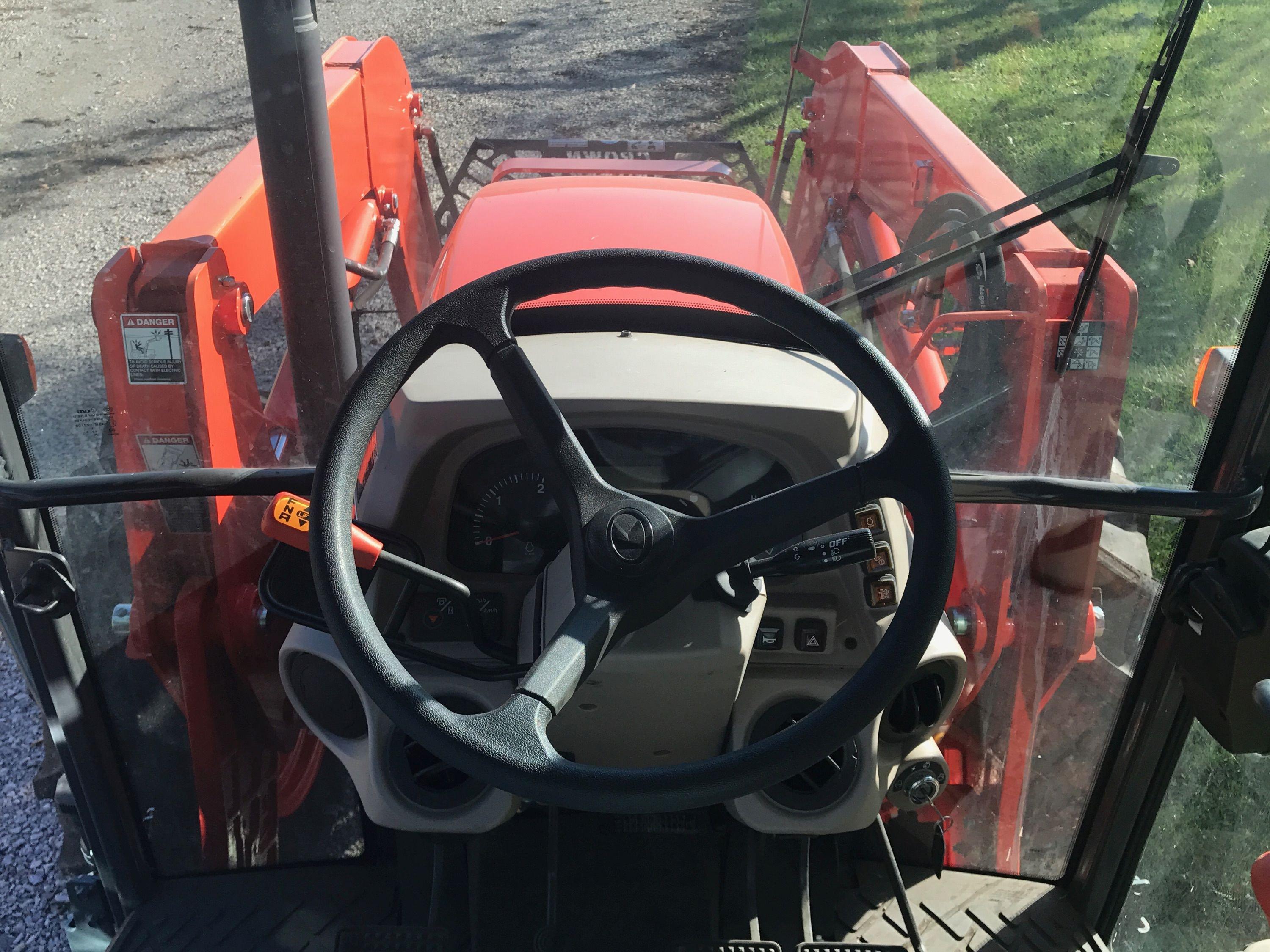 Kubota M9960D Tractor w/ LA1353 Ldr, MFWD, Cab, Only 40 Hrs.