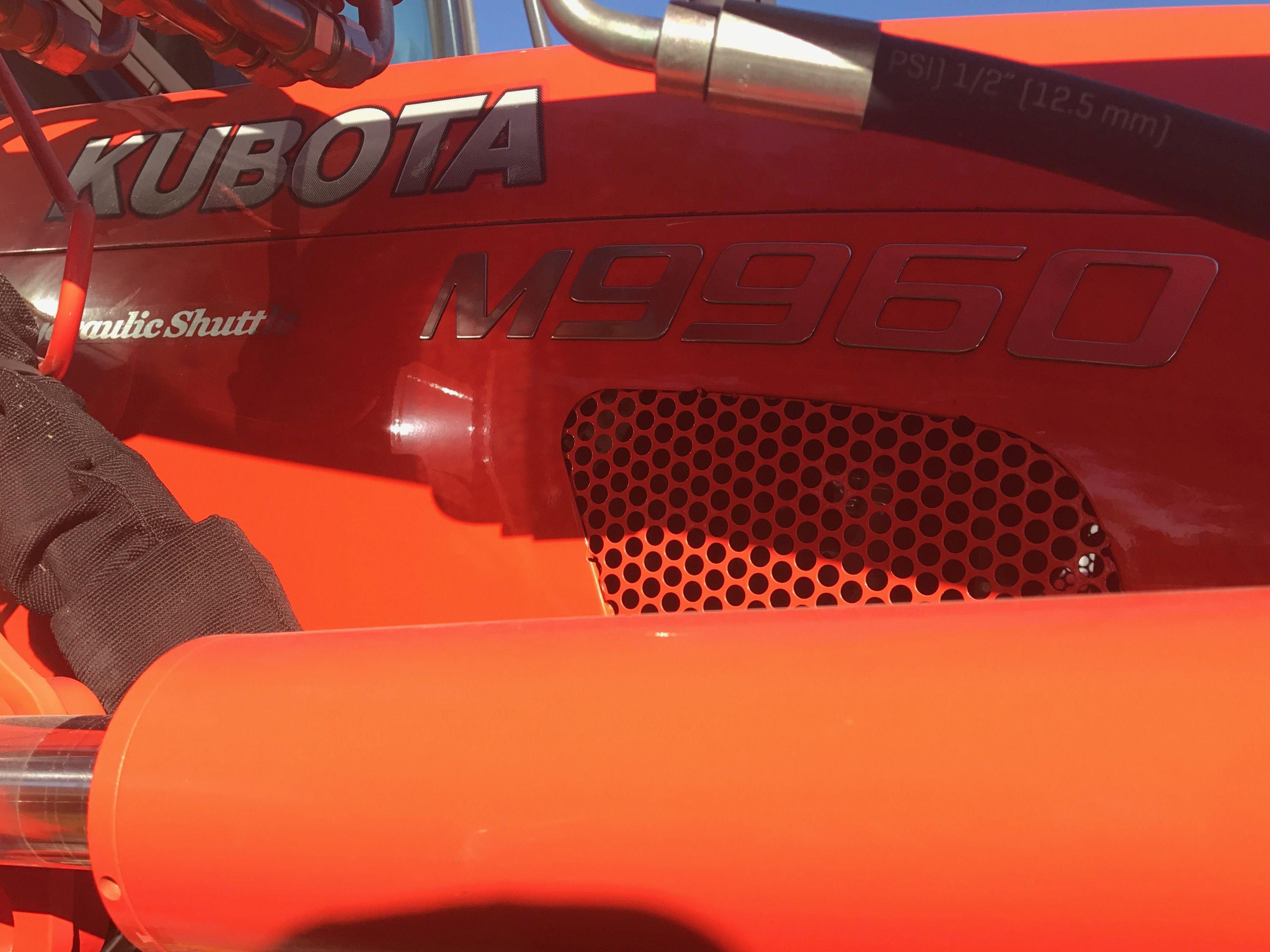 Kubota M9960D Tractor w/ LA1353 Ldr, MFWD, Cab, Only 40 Hrs.