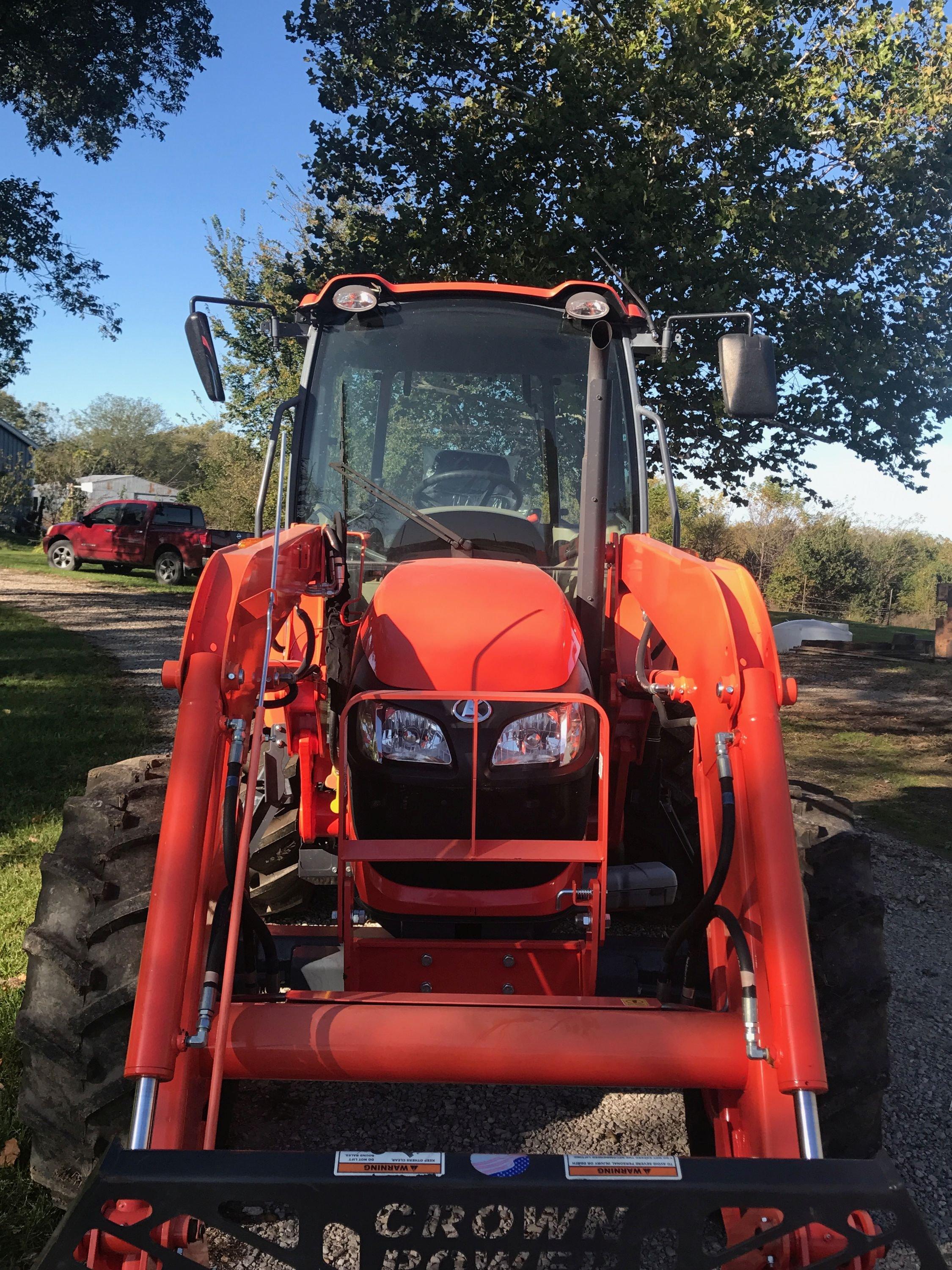 Kubota M9960D Tractor w/ LA1353 Ldr, MFWD, Cab, Only 40 Hrs.