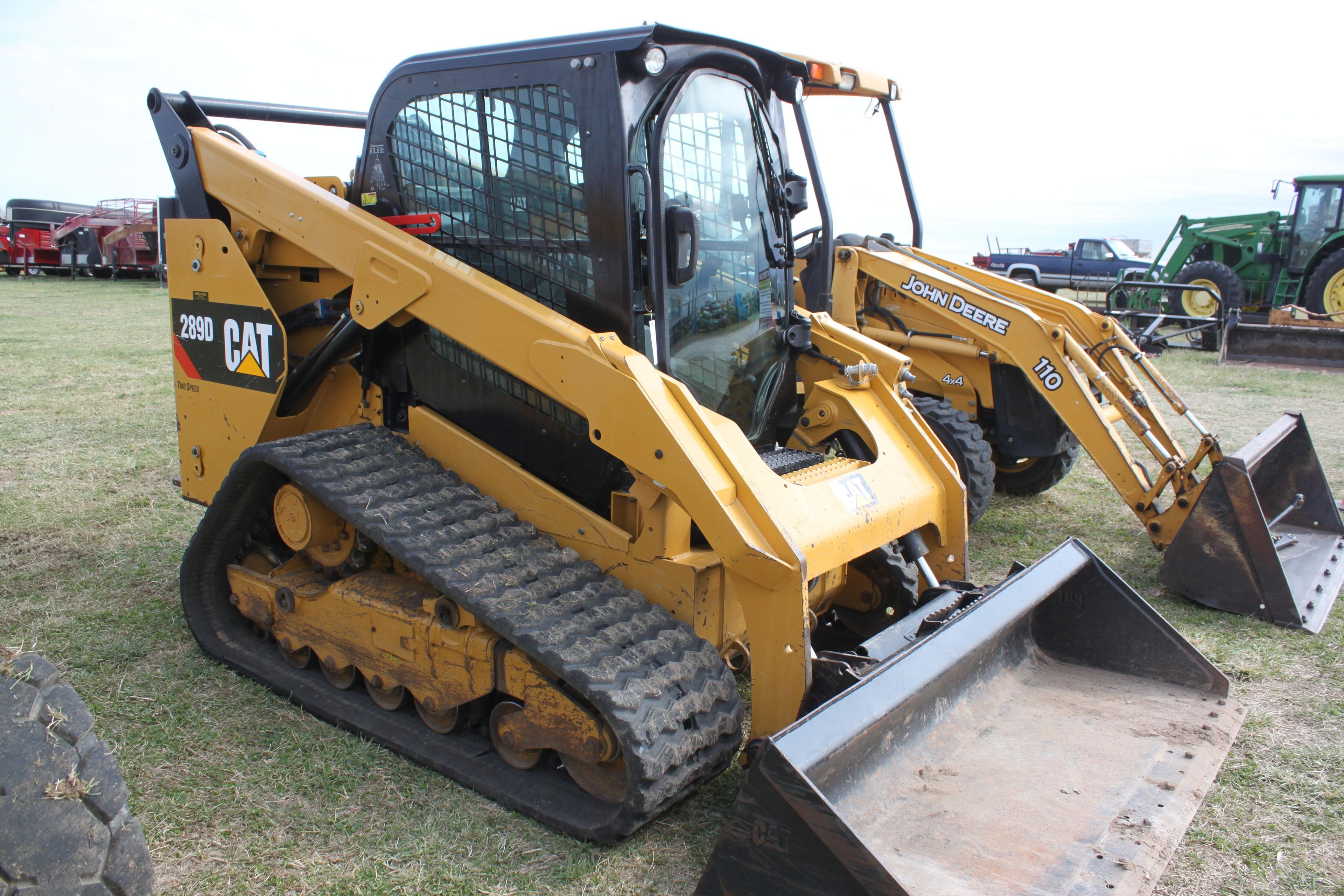 2014 CAT 289D Skid Steer Loader