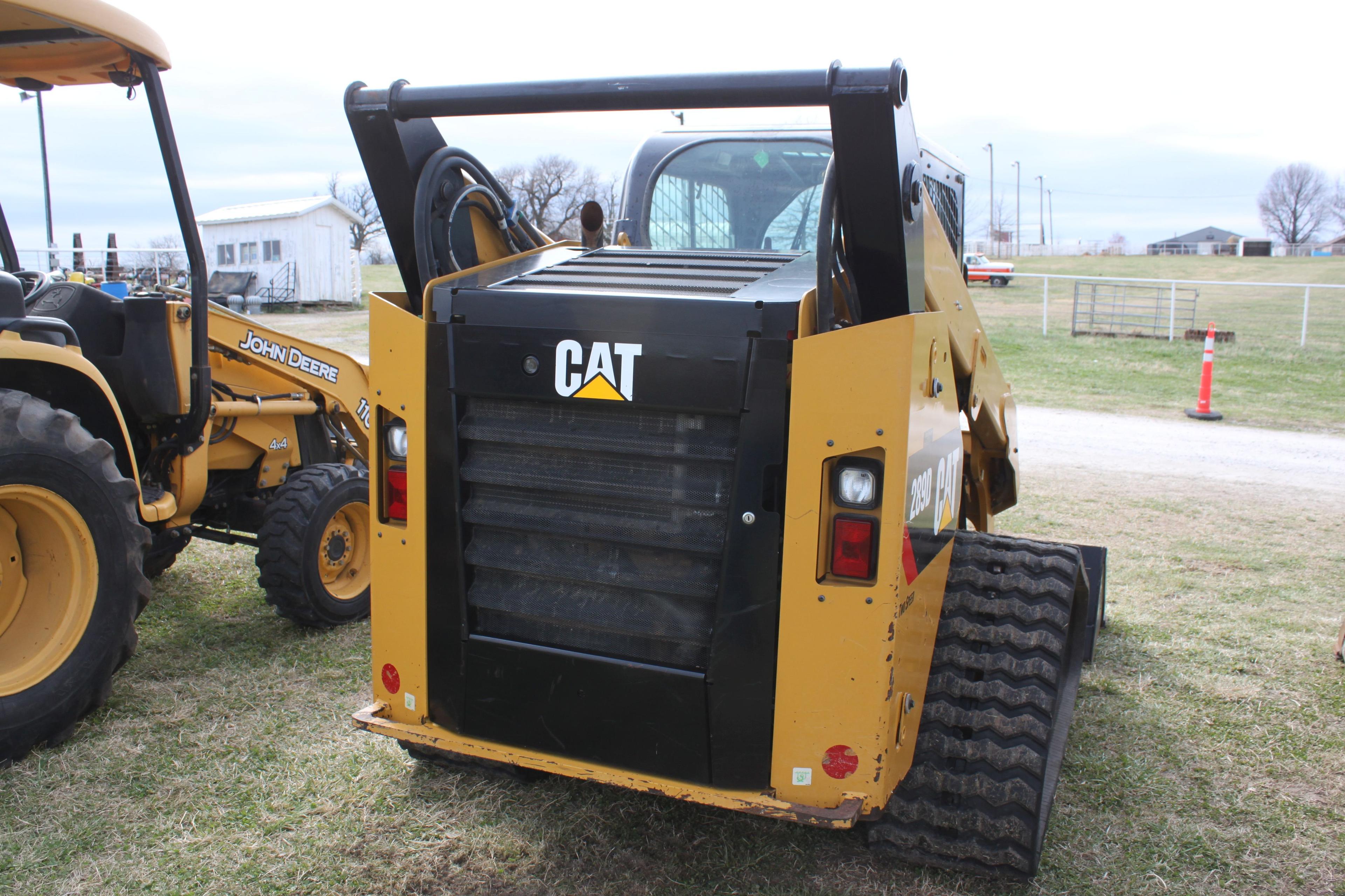 2014 CAT 289D Skid Steer Loader