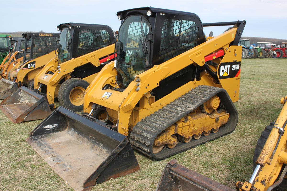 2014 CAT 289D Skid Steer Loader