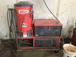 Hotsy 980A Power Washer 2000 PSI, 4 GPM, Dsl. Burner, 230V, Single Phase