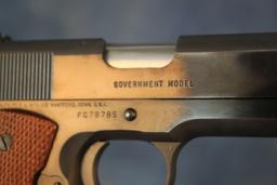 1. Colt MK IV Series 80 Gov’t Mod. .45 ACP 5” Blue, SN: FG78785