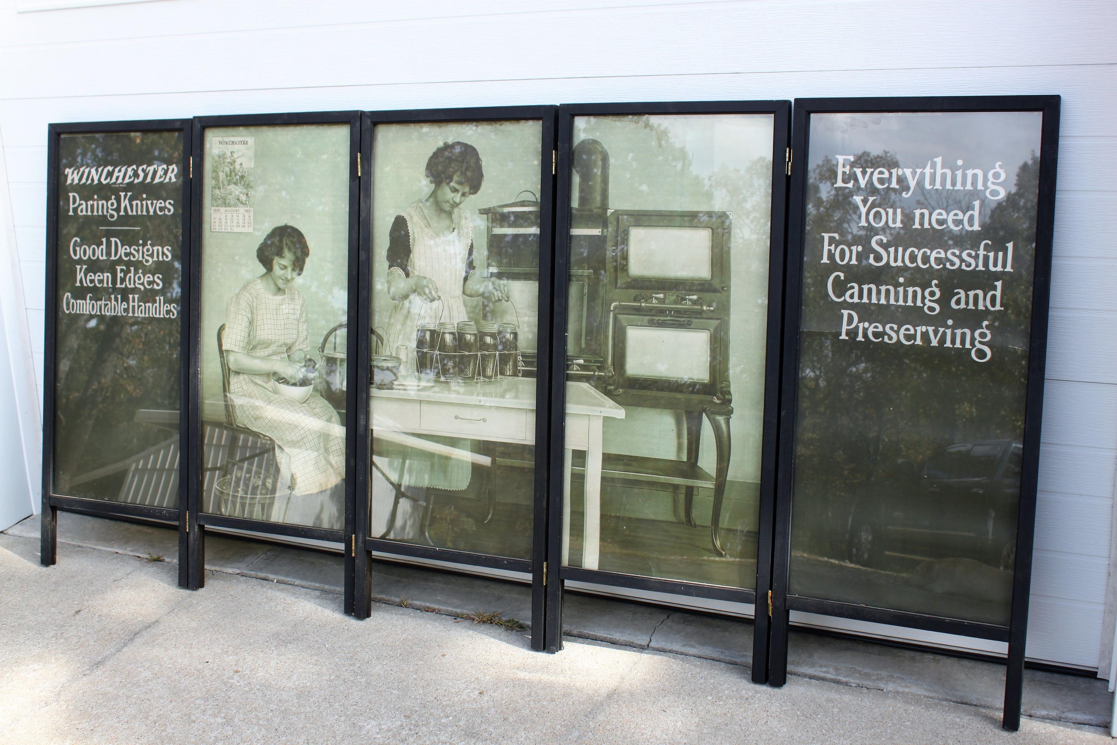 2. Winchester Double-Sided 5-Panel Store Display