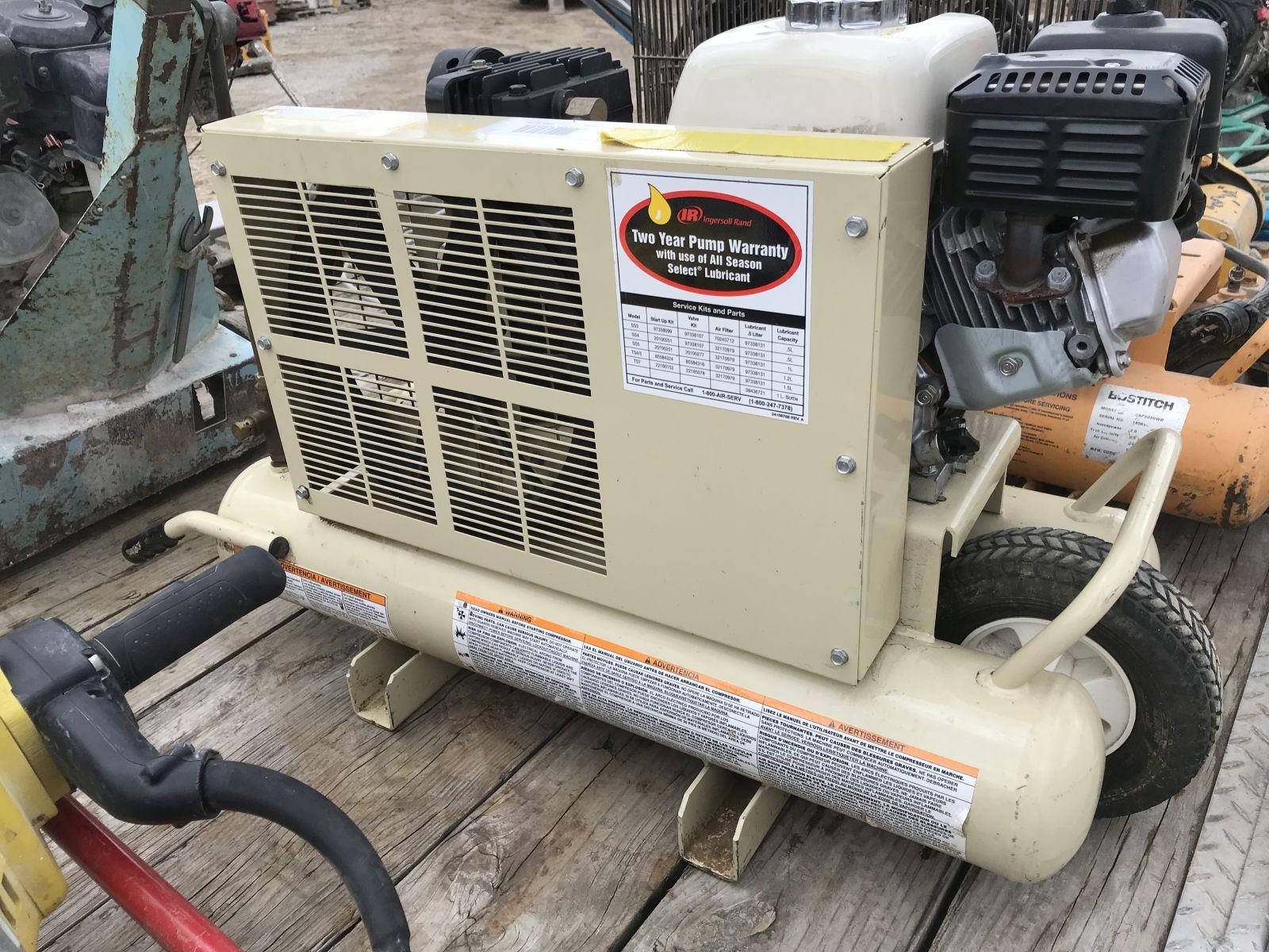 IR Wheelbarrow Air Compressor w/ Honda Motor