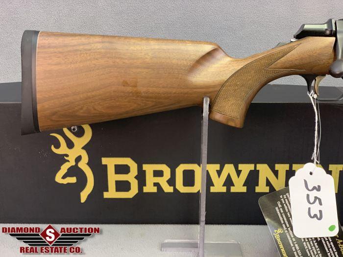 353. Browning A-Bolt .223WSSM Hunter NIB, Burris Bases & Rings SN:11815MW351