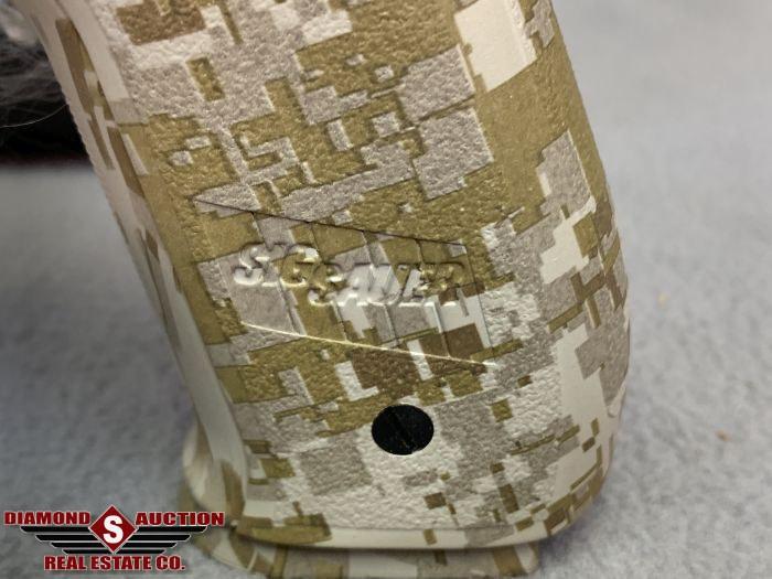 480. Sig Sauer Mosquito .22LR Digital Camo, Tactical Trainer Silencer, Box SN:F062361