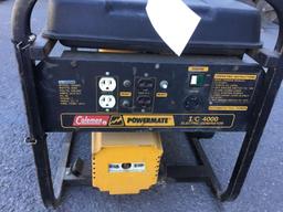 Coleman Powermate Gas 4000 Watt Generator