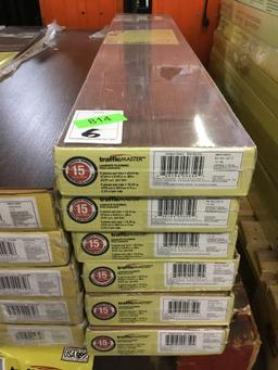 (6) Cases of Traffic Master Goldwyn Cherry Laminate Flooring