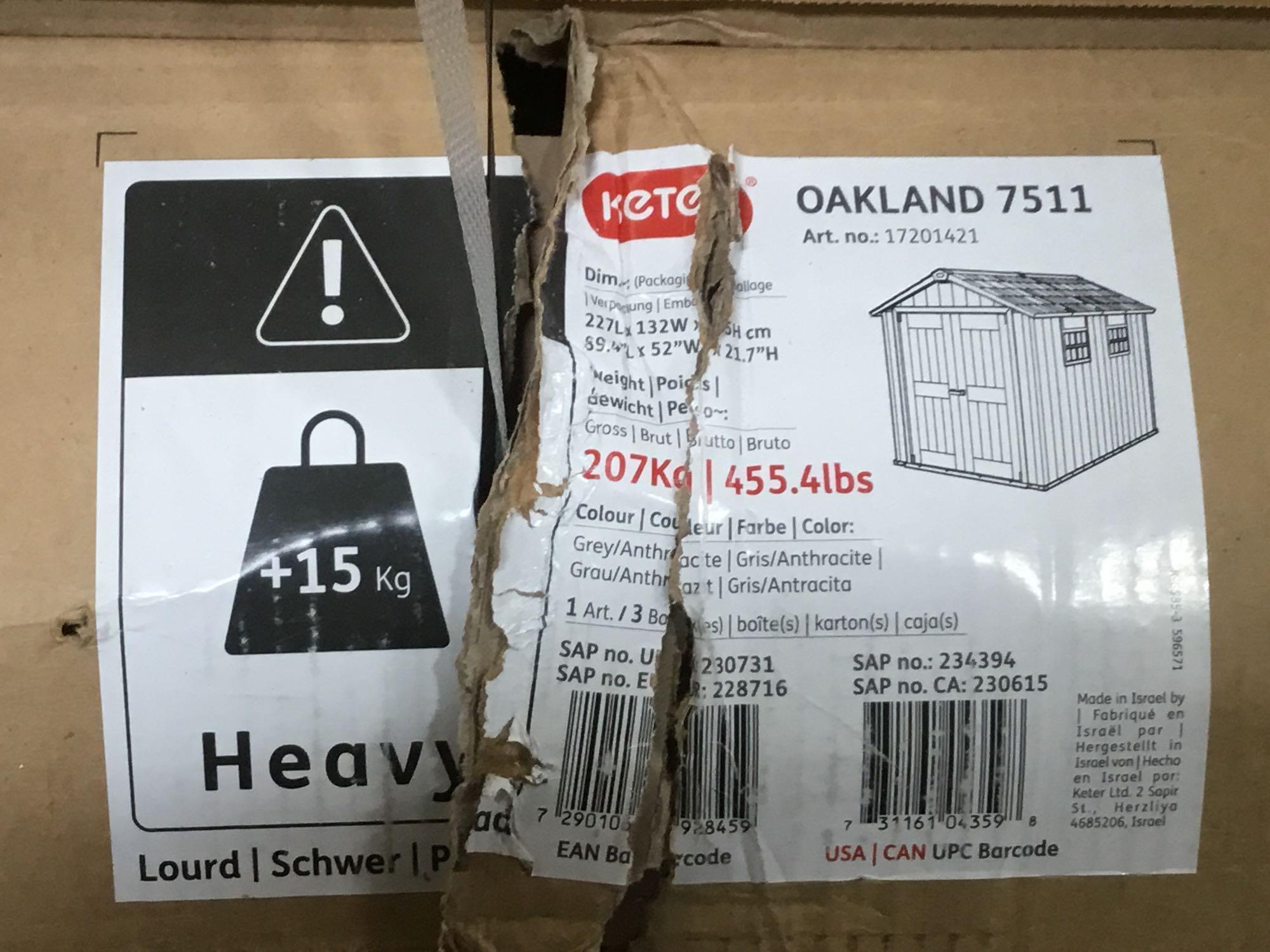 Keter Oakland 7511 Shed