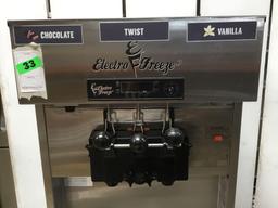 Electro Freeze Dual 20 Quart Pressurized Soft Serve Freezer With VQM ***WORKING***