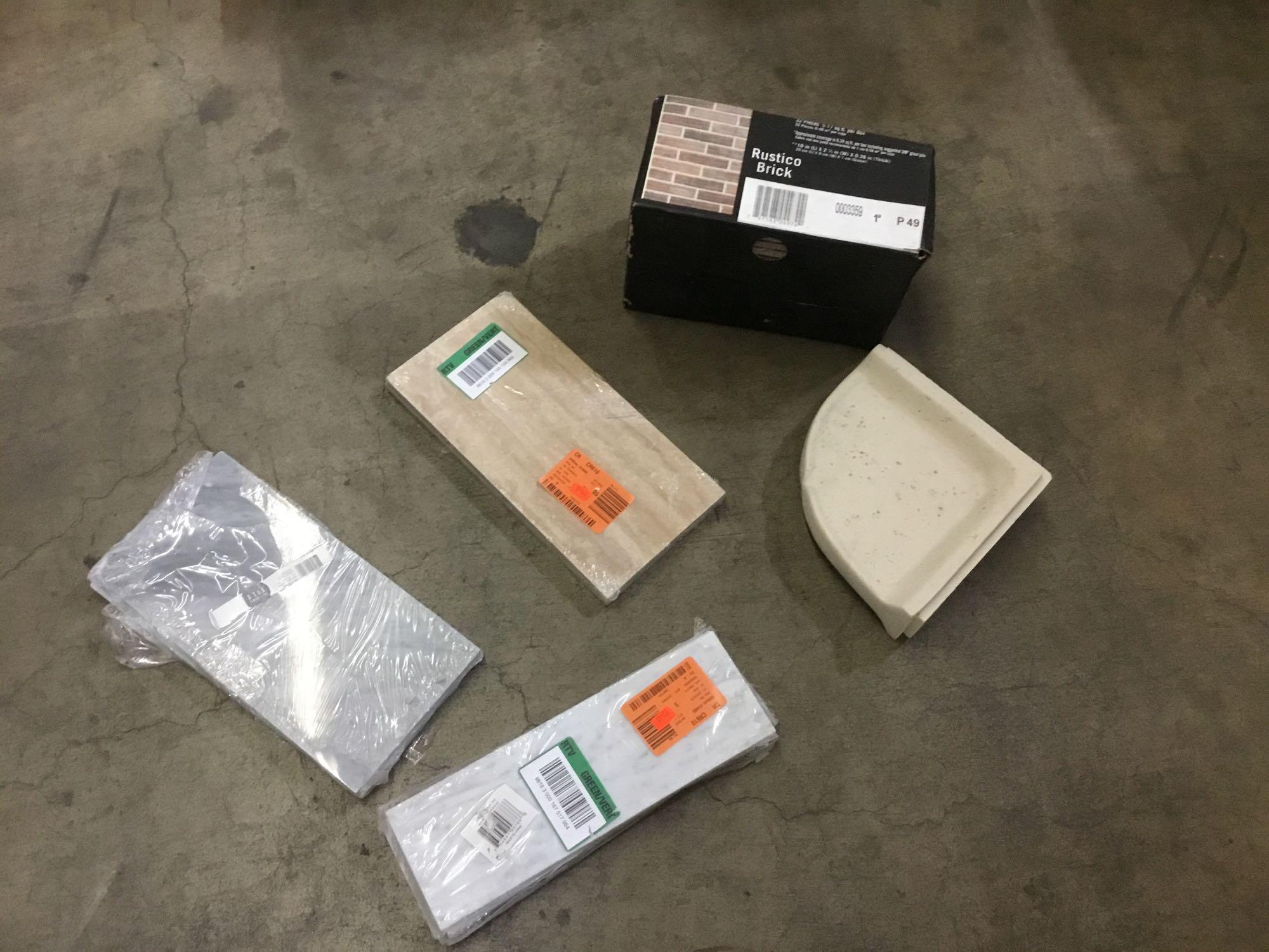 Pallet lot of Assorted Wall Tile
