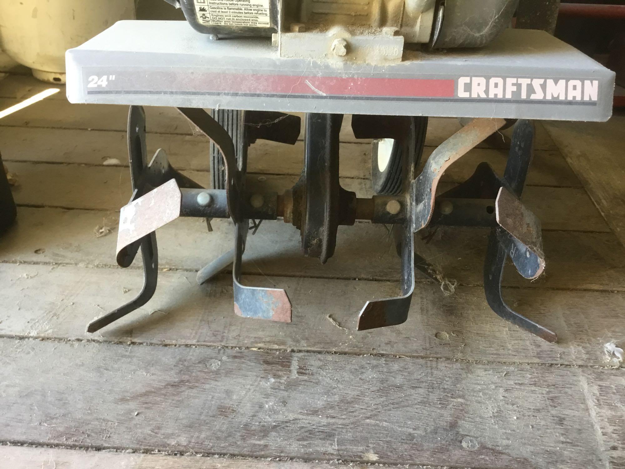 Craftsman 24in. Front Tine Tiller 825 Series Proxibid