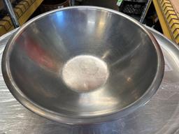 (8) Assorted Commercial Stainless Steel Mixing Bowls