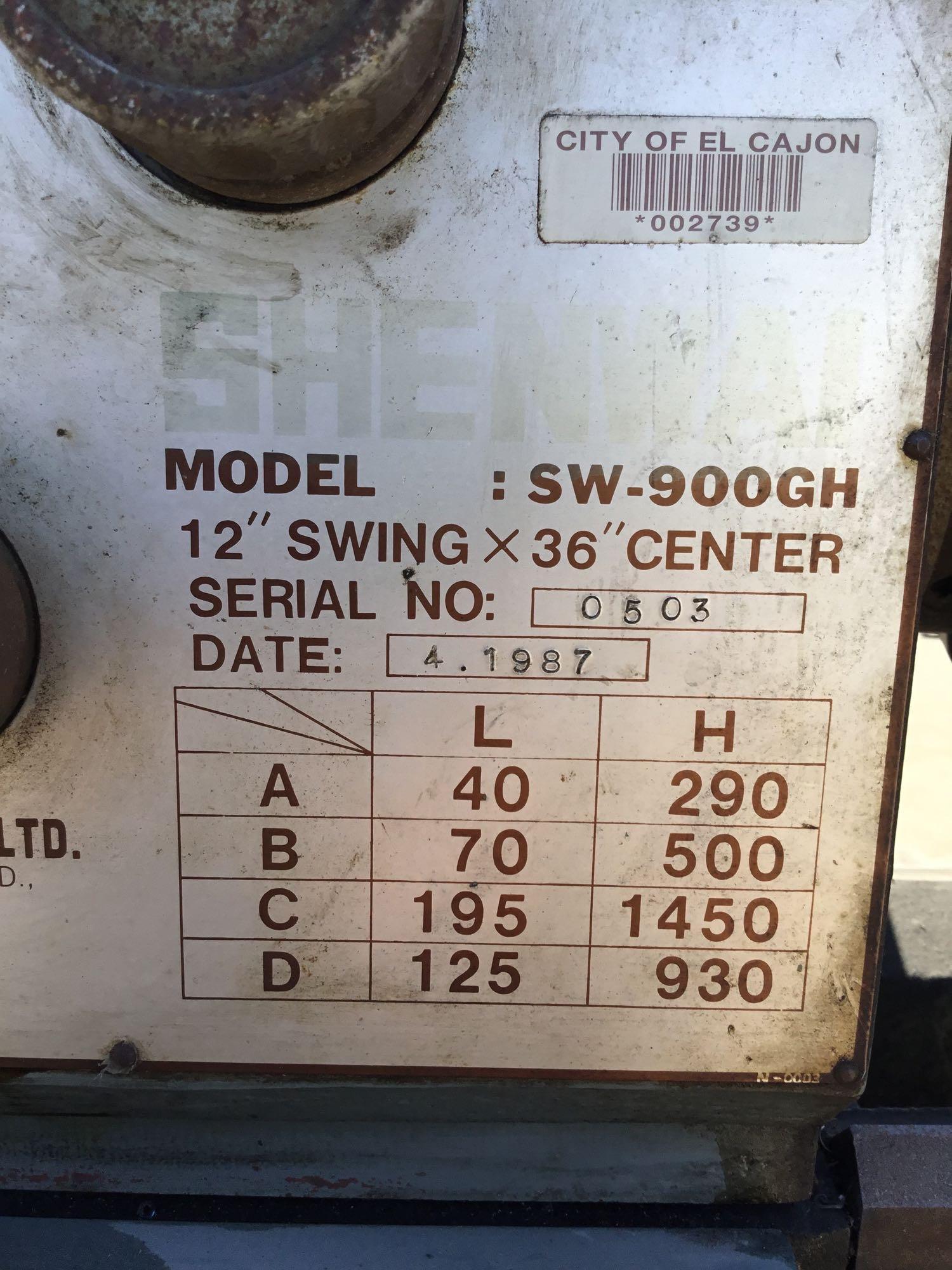 SHENWAI Lathe