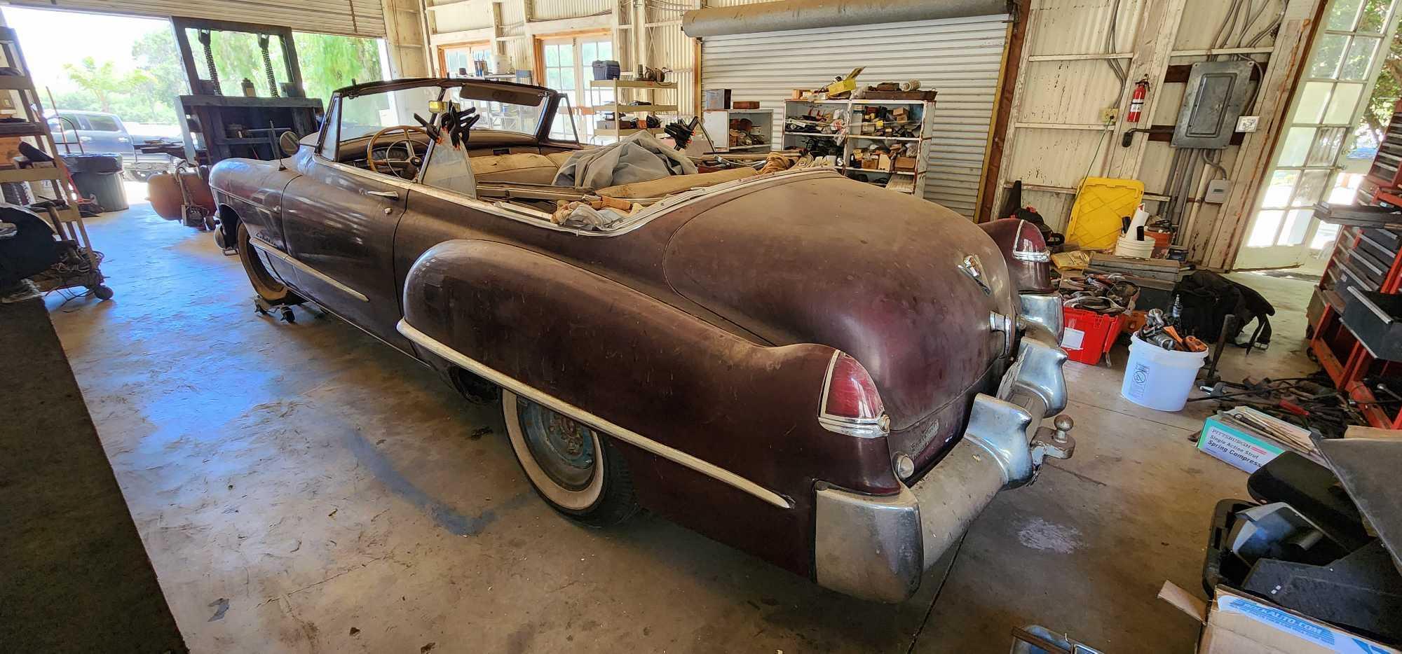 1949 Cadillac Series 62 Convertible*WITH MANY EXTRA AND ADDITIONAL ORIGINAL PARTS*