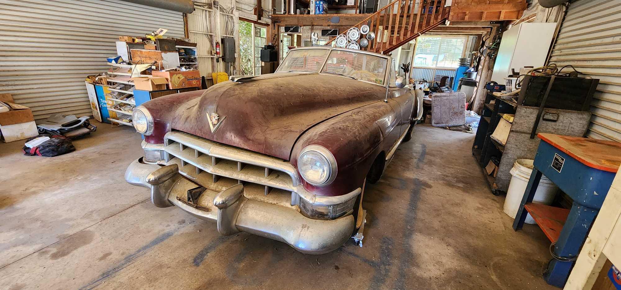 1949 Cadillac Series 62 Convertible*WITH MANY EXTRA AND ADDITIONAL ORIGINAL PARTS*
