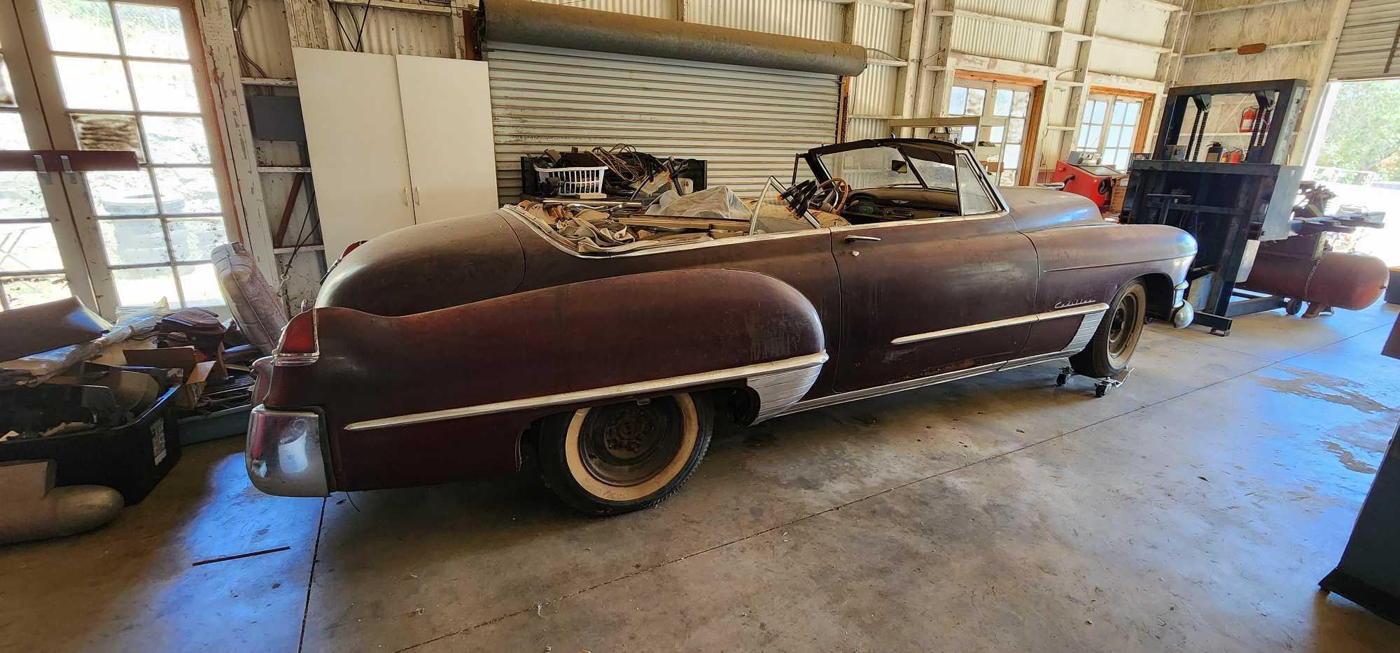 1949 Cadillac Series 62 Convertible*WITH MANY EXTRA AND ADDITIONAL ORIGINAL PARTS*
