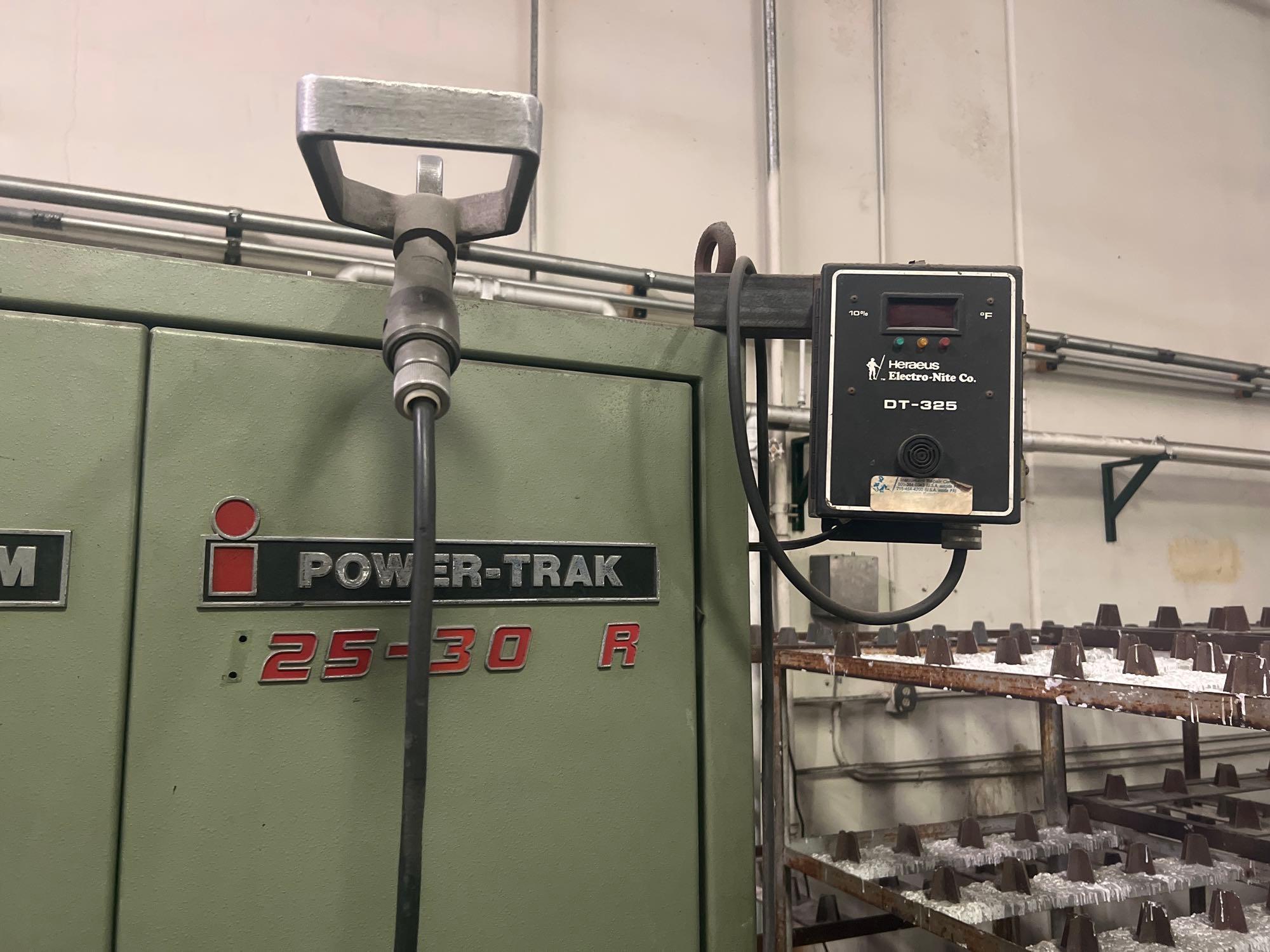 INDUCTOTHERM Power Trak Melting Furnace with LIEBERT Water Cooler*OUTSIDE* and Crucible Tongs