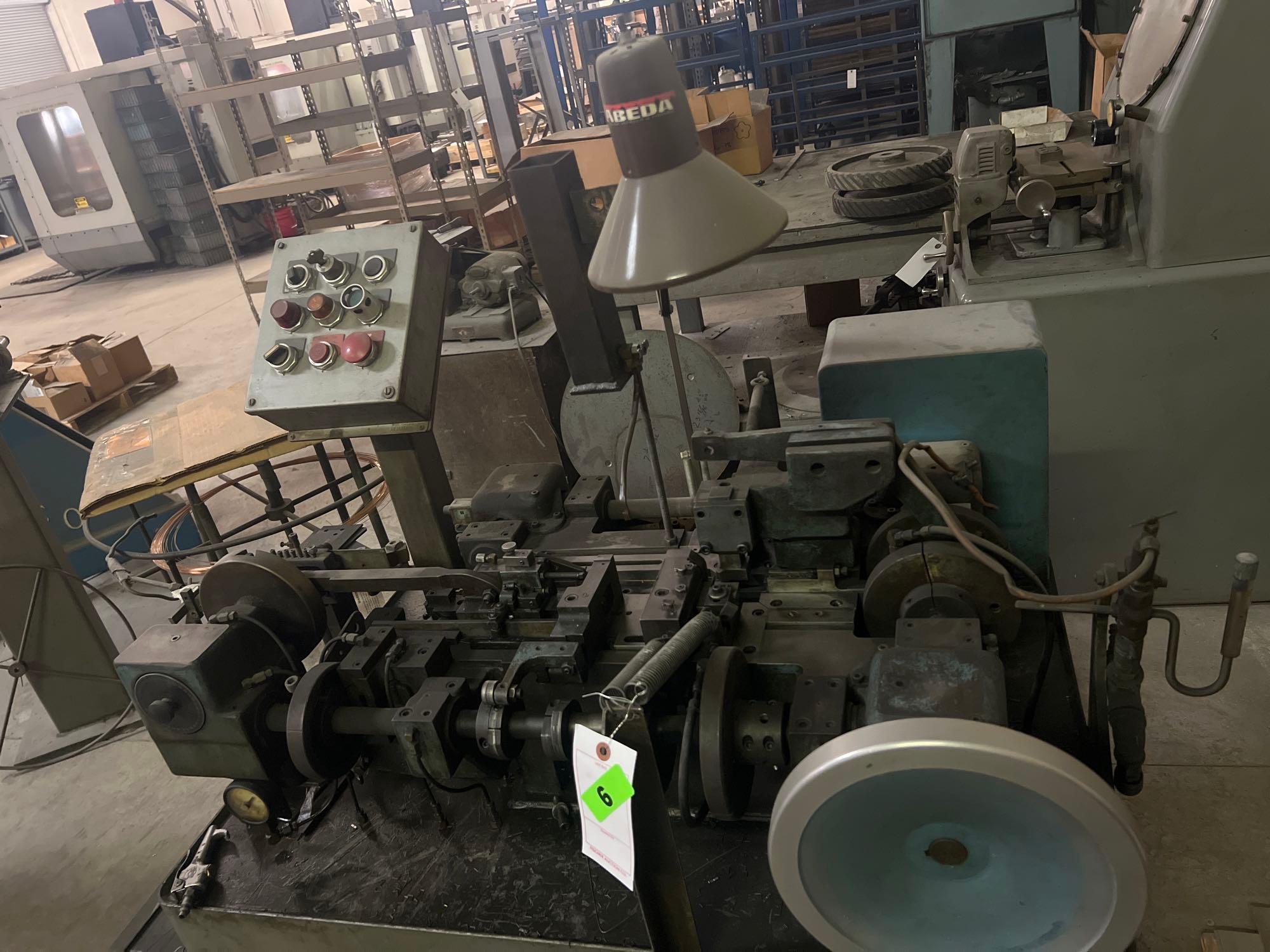 NILSON Four Slide Wire Forming Machine