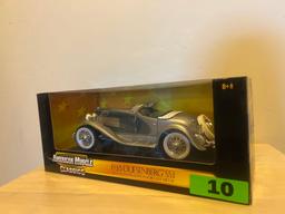 1935 Duesenberg SSJ 1/18 Scale Limited Edition Die Cast Collectible