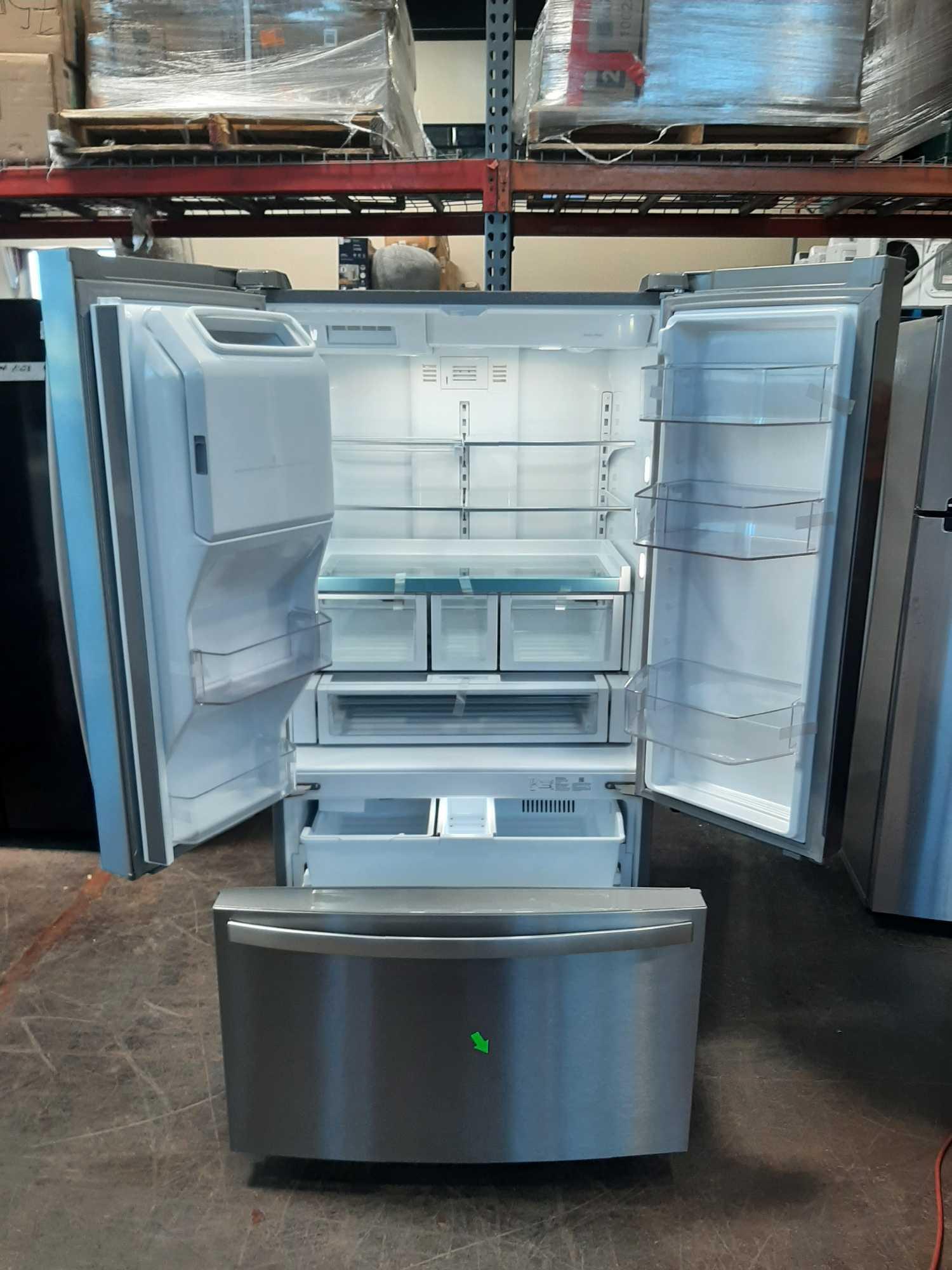 Whirlpool 27 cu. ft. 3 Door French Door Refrigerator*COLD*PREVIOUSLY INSTALLED*