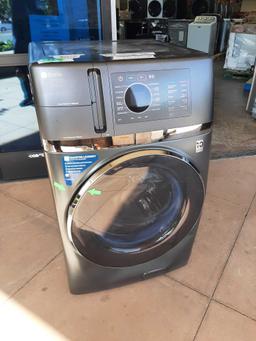 GE Profile 4.8 cu. ft. UltraFast Combo Washer and Electric Dryer*PREVIOUSLY INSTALLED*DAMAGE*