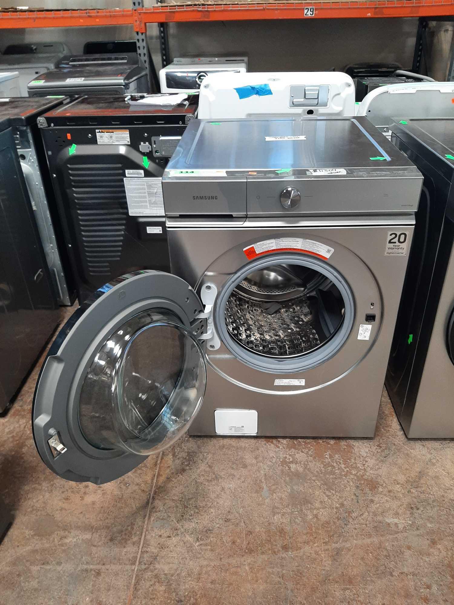 Samsung BESPOKE Stackable Smart Washer and Gas Dryer Set*PREVIOUSLY INSTALLED*
