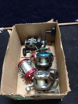 Box Lot of Fishing Reels