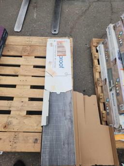 Pallet Lot of Assorted Tile and flooring.