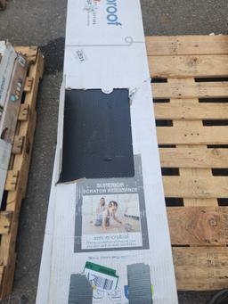 Pallet Lot of Assorted Tile and flooring.