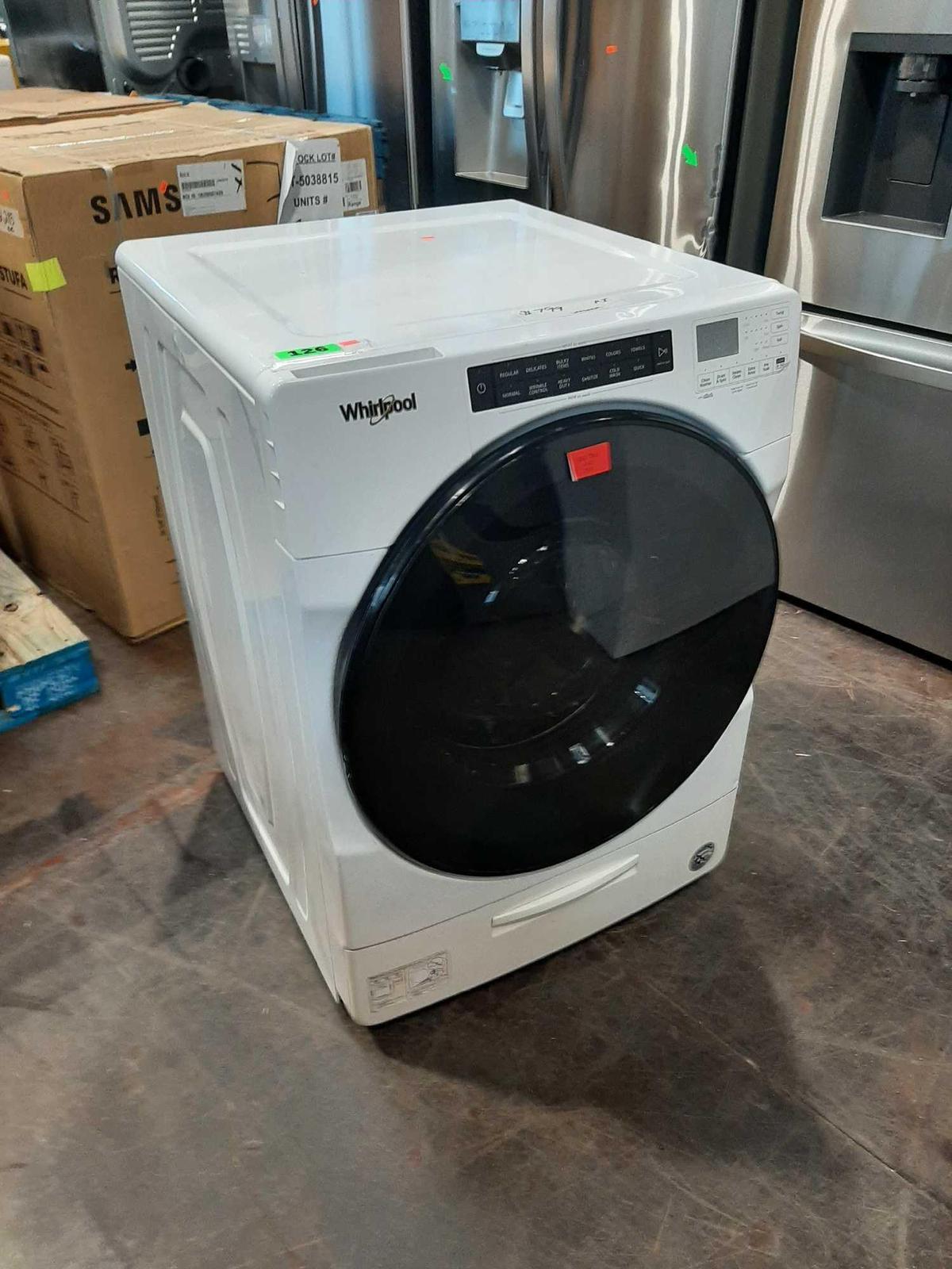 Whirlpool 4.5 cu. ft. Closet Depth Washer*PREVIOUSLY INSTALLED*