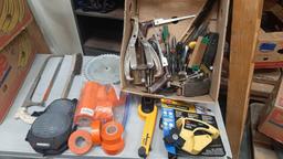 Box Lot of Assorted Tools