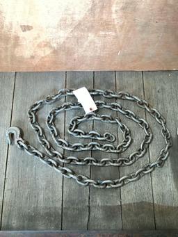 Lot of (2) industrial chains