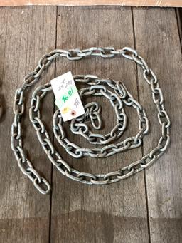 Lot of (2) industrial chains