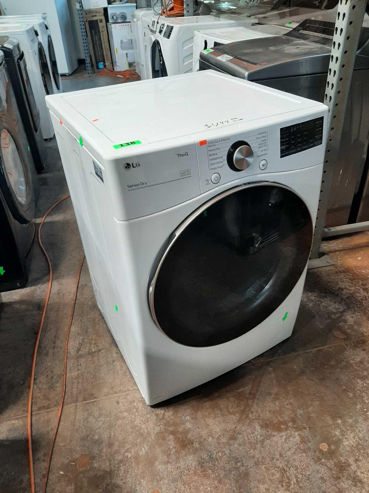 LG 7.4 Cu. Ft. Stackable Smart Electric Dryer*PREVIOUSLY INSTALLED*