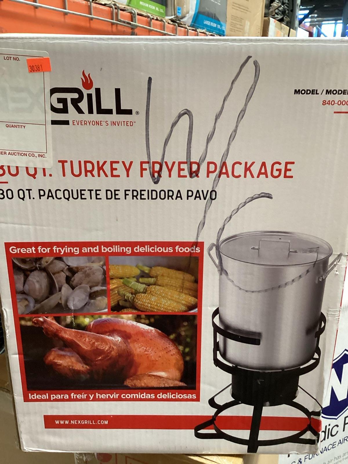 NEXGRILL 30QT Turkey Fryer