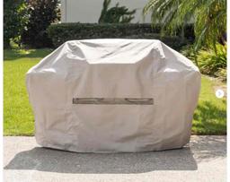 Universal Premium Tan Grill Cover 65in