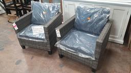 (2) Outdoor Patio Seating Chairs