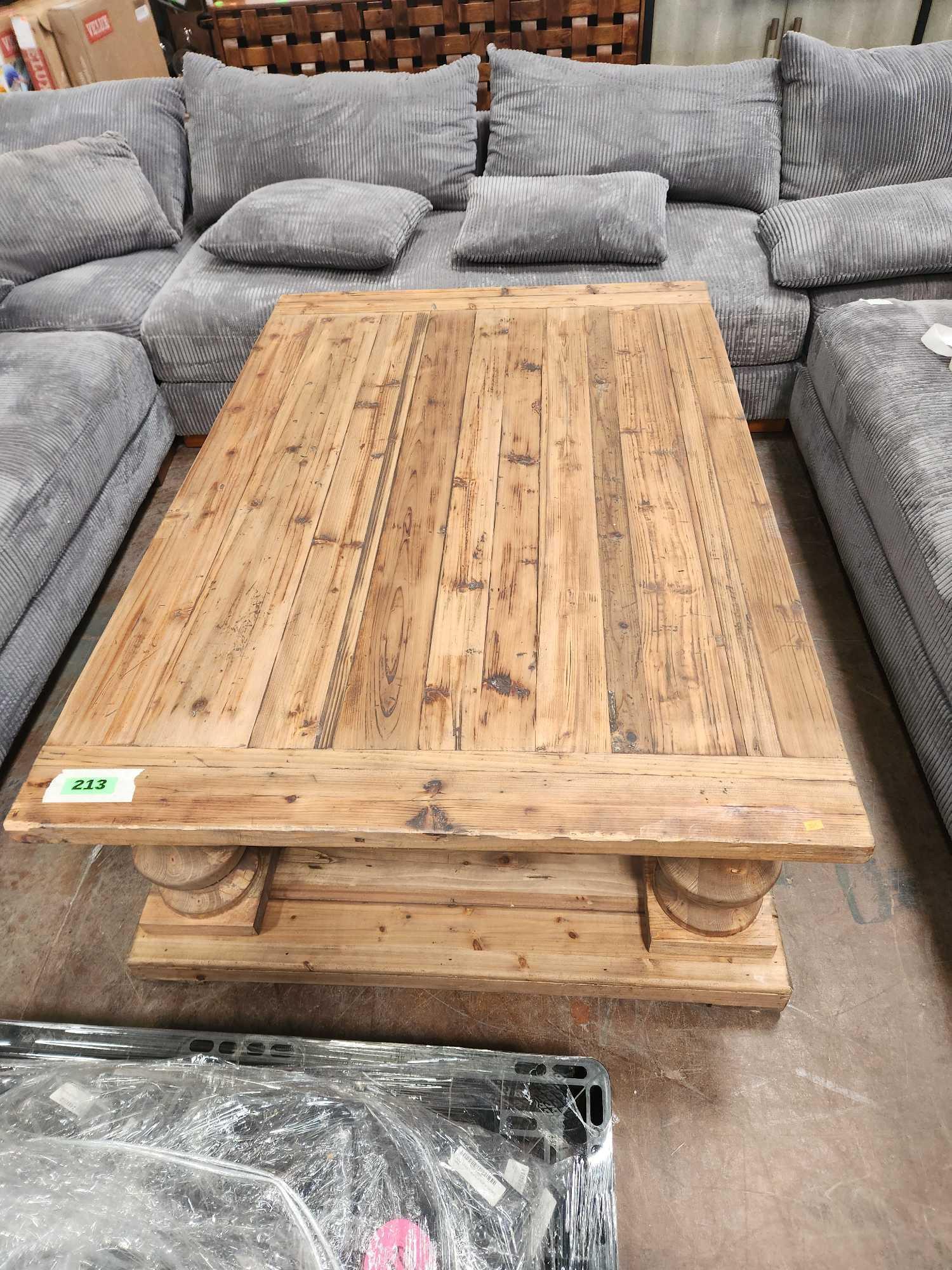 Wooden Coffee Table*DAMAGED*