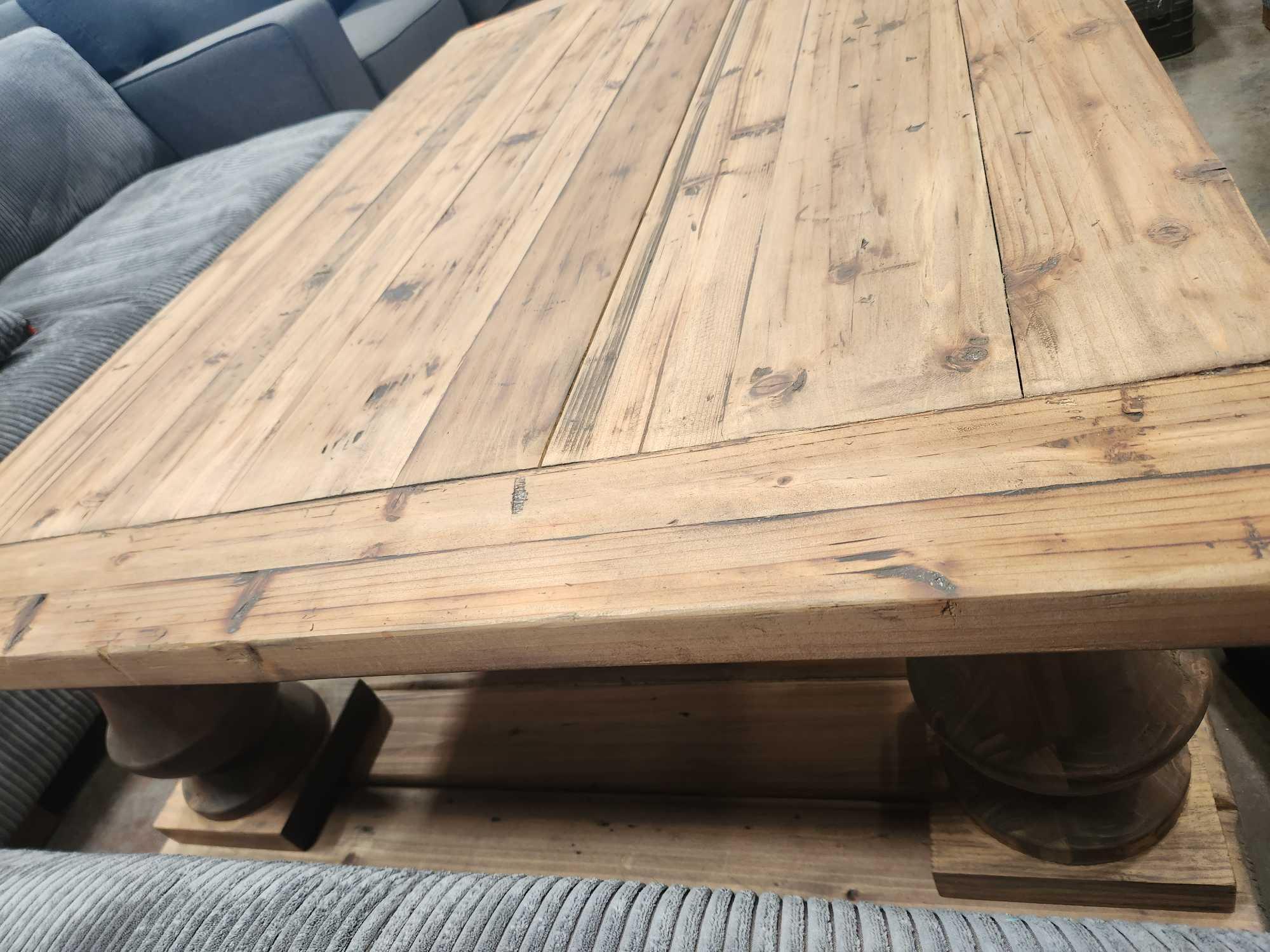 Wooden Coffee Table*DAMAGED*