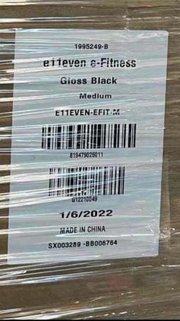 e11even eFitness 48v Electric Bike in Black(SIZE MEDIUM)*UNASSEMBLED*IN BOX*