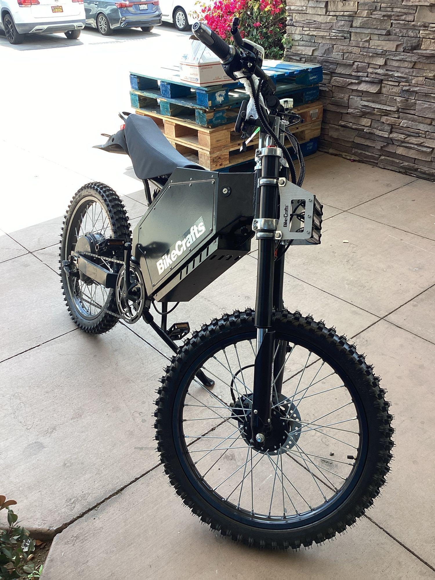 5000w 72v Adult Stealth Bomber Enduro Electric Off Road Bike