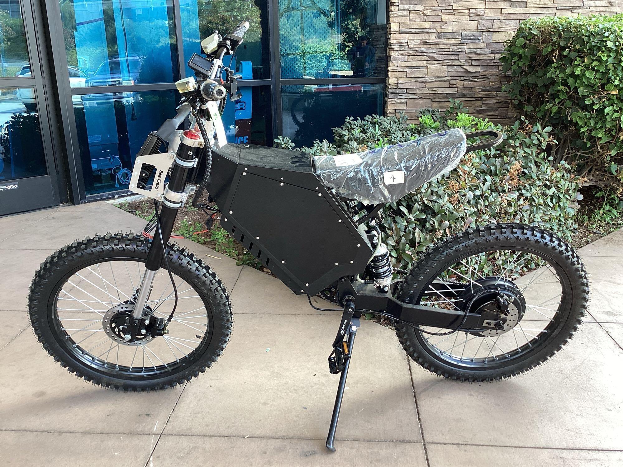 3000w 48v Adult Stealth Bomber Enduro Electric Off Road Bike*NO CHARGER*