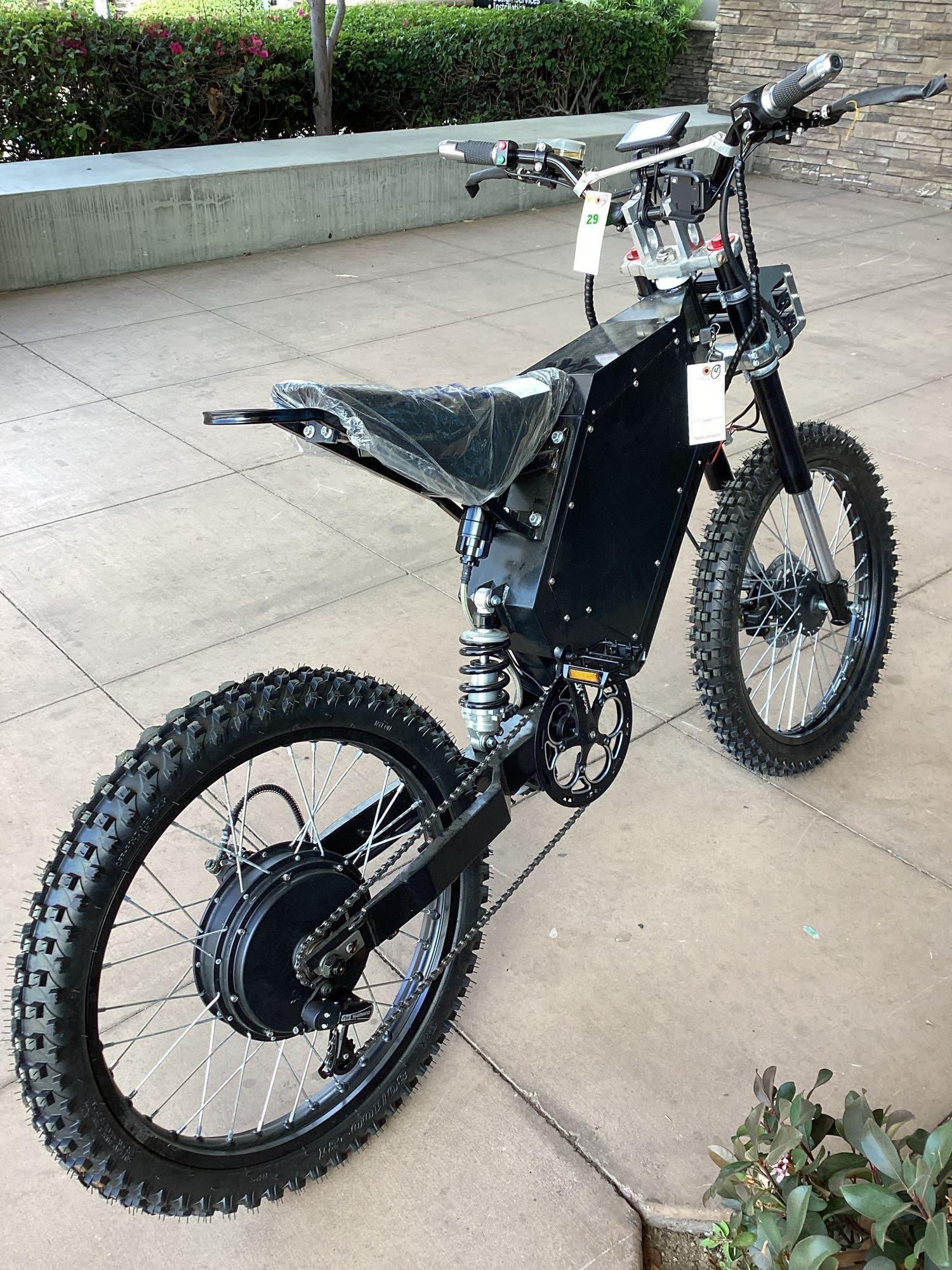 3000w 48v Adult Stealth Bomber Enduro Electric Off Road Bike*NO CHARGER*