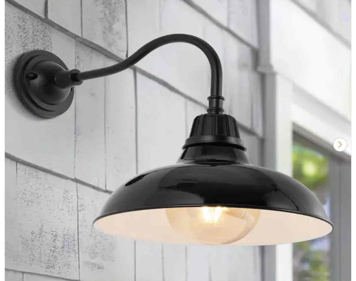 Aurora 1-Light Farmhouse Indoor and Outdoor LED Sconce