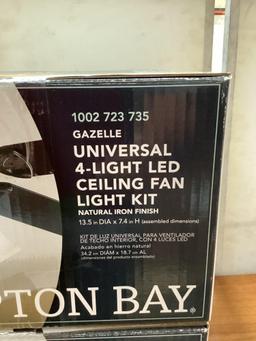 Hampton Bay 4-Light Ceiling Fan Light Kit