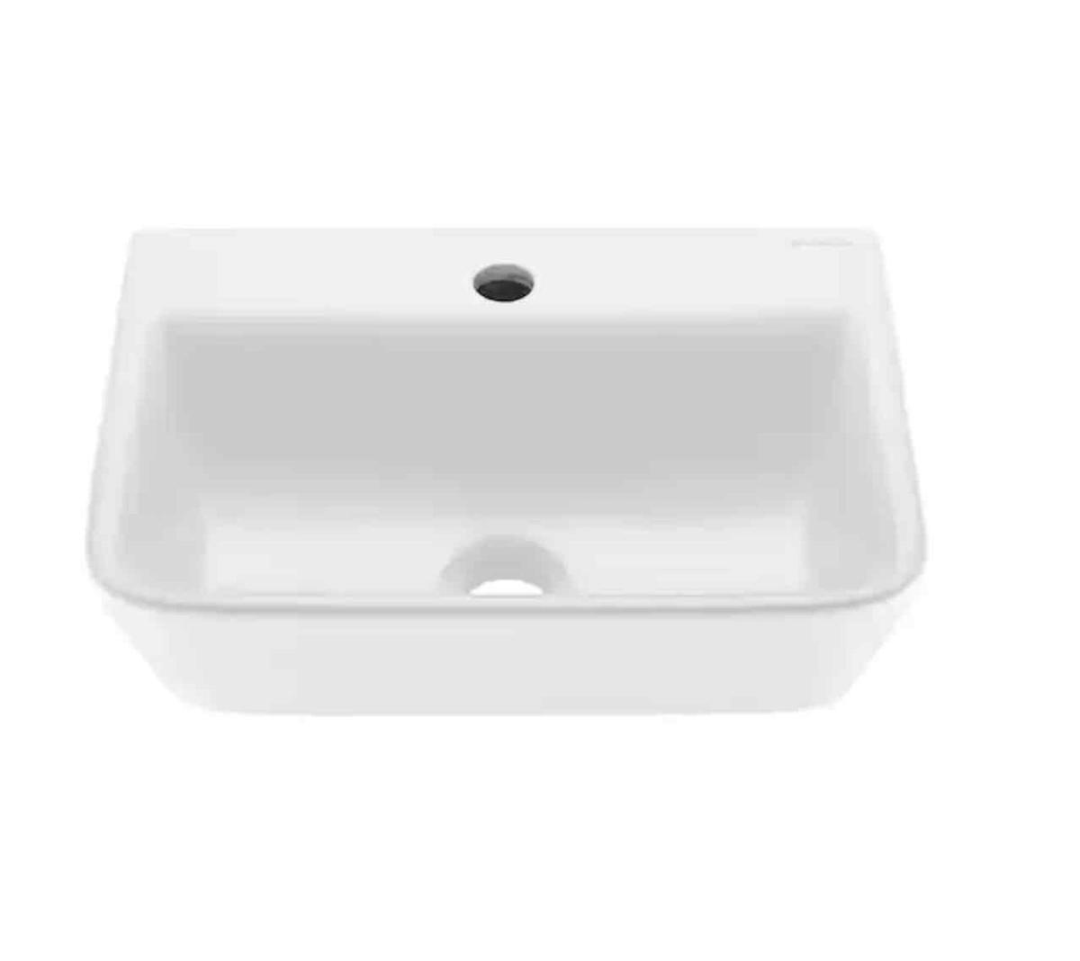 Swiss Madison St. Tropez Wall Mount Sink in White